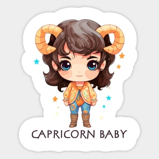 Capricorn Baby 2 Sticker